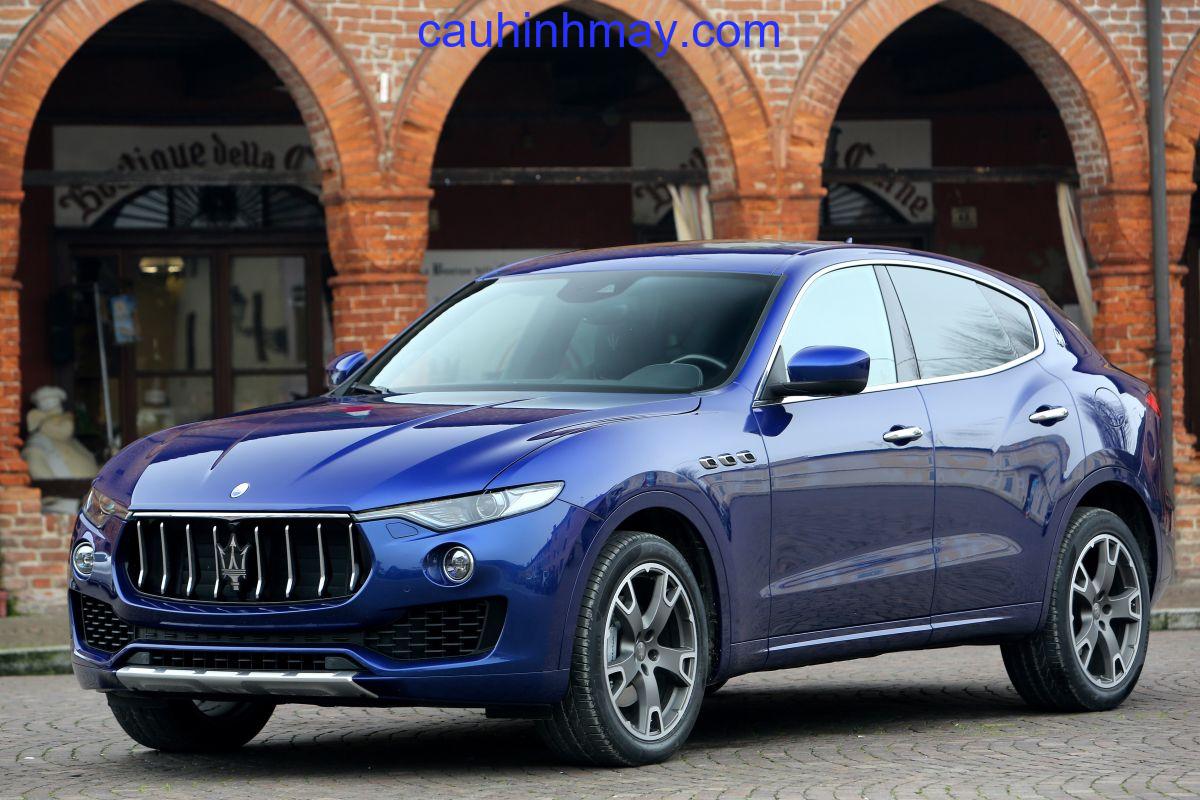 MASERATI LEVANTE DIESEL GRANLUSSO 2016 - cauhinhmay.com