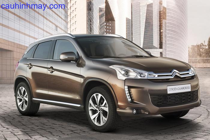 CITROEN C4 AIRCROSS HDI 4WD EXCLUSIVE 2012 - cauhinhmay.com