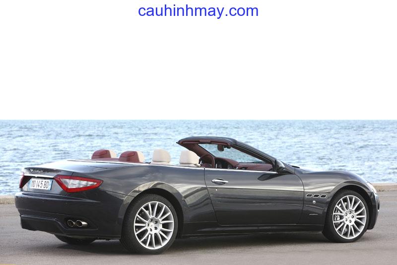 MASERATI GRANCABRIO SPORT 2018 - cauhinhmay.com