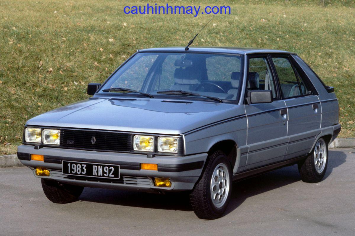 RENAULT 11 AUTOMATIC 1983 - cauhinhmay.com