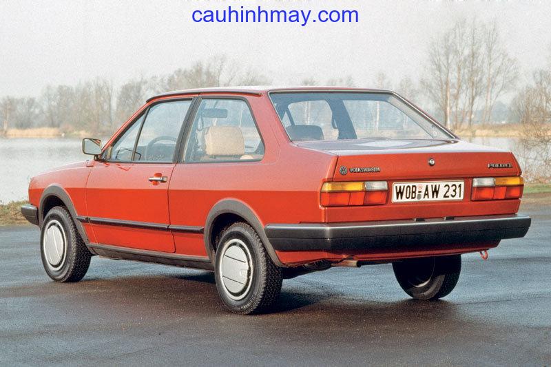 VOLKSWAGEN POLO 1.1 CL 1982 - cauhinhmay.com