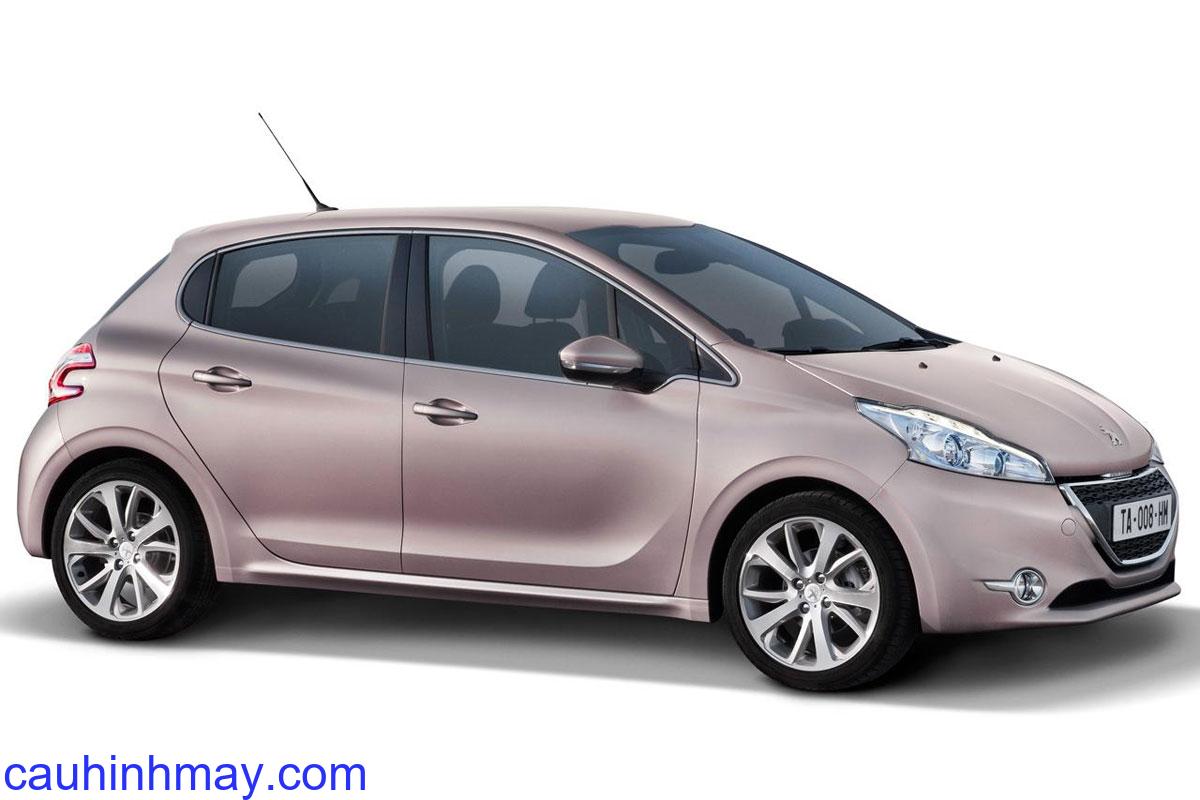 PEUGEOT 208 STYLE 1.6 E-HDI 92HP 85G 2012 - cauhinhmay.com