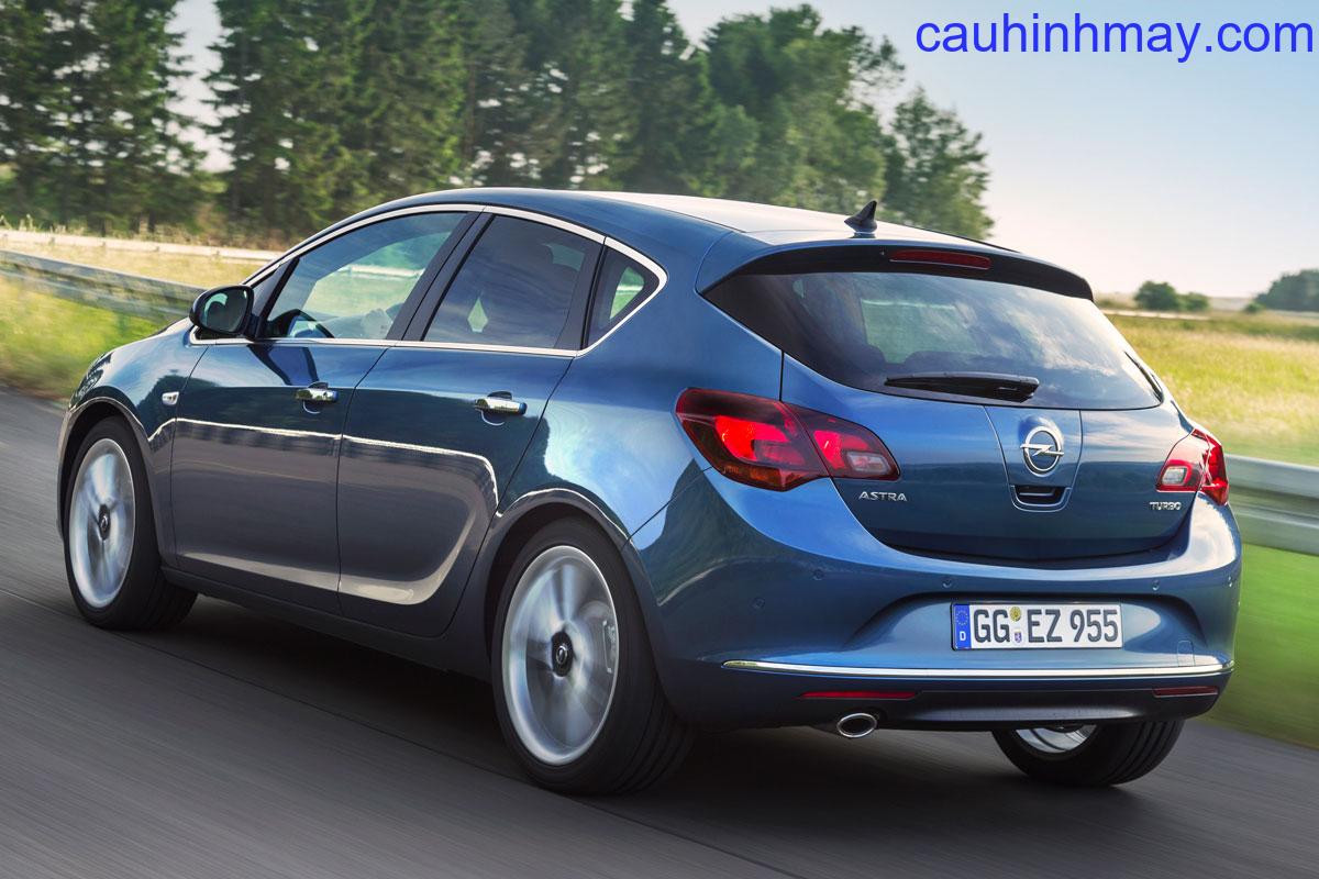 OPEL ASTRA 1.4 87HP SELECTION 2012 - cauhinhmay.com