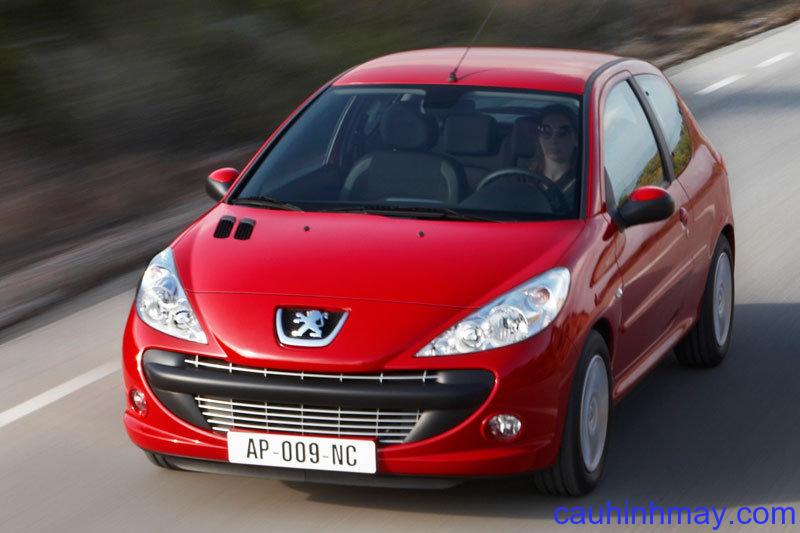 PEUGEOT 206+ XS 1.4 HDIF 2009 - cauhinhmay.com