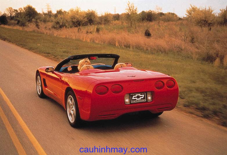 CHEVROLET CORVETTE CONVERTIBLE 1998 - cauhinhmay.com