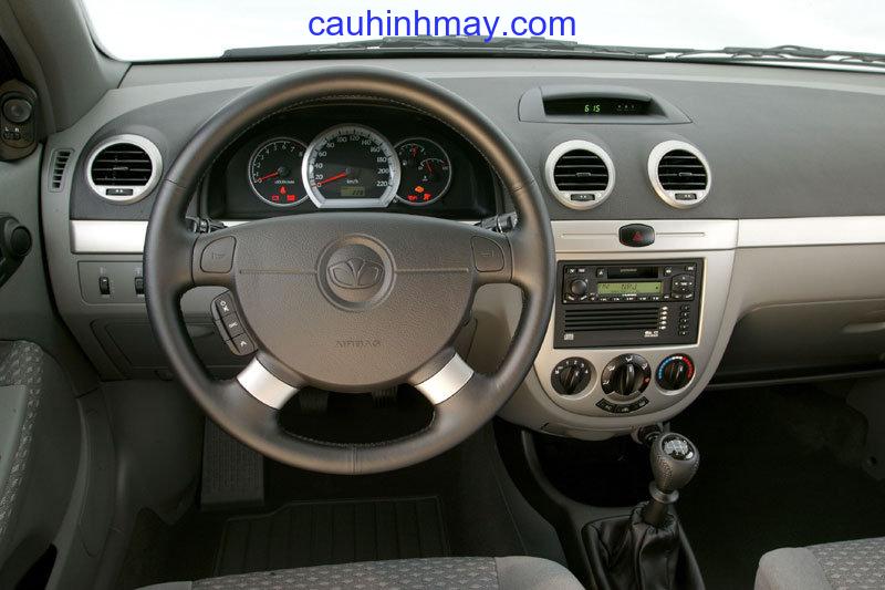 DAEWOO LACETTI 1.6 STYLE 2004 - cauhinhmay.com