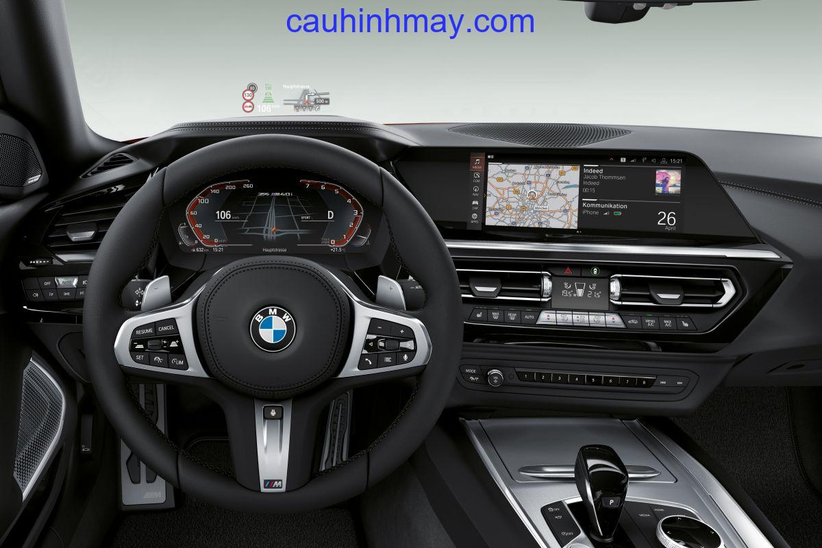 BMW Z4 ROADSTER M40I 2019 - cauhinhmay.com