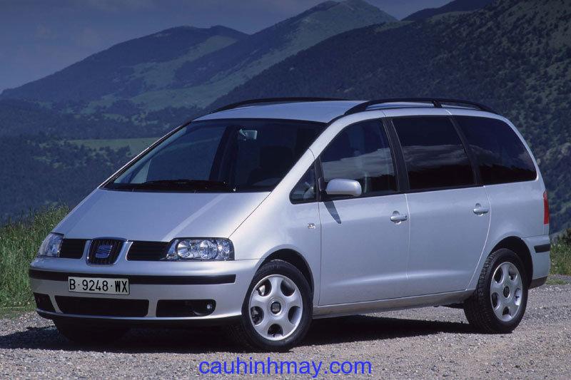 SEAT ALHAMBRA 2.0 DYNAMIC STYLE 2000 - cauhinhmay.com