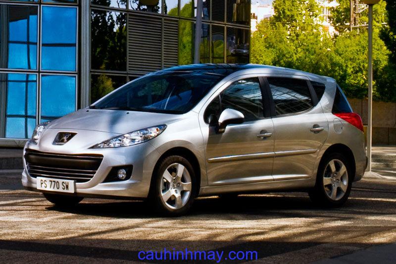 PEUGEOT 207 SW PREMIERE 1.6 HDIF 110HP 2009 - cauhinhmay.com