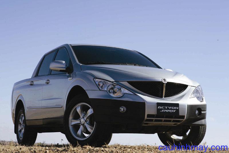 SSANGYONG ACTYON SPORTS A200 XDI 4WD DYNAMIC 2007 - cauhinhmay.com