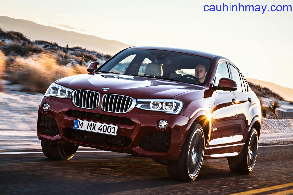 BMW X4 XDRIVE20D HIGH EXECUTIVE 2014 - cauhinhmay.com