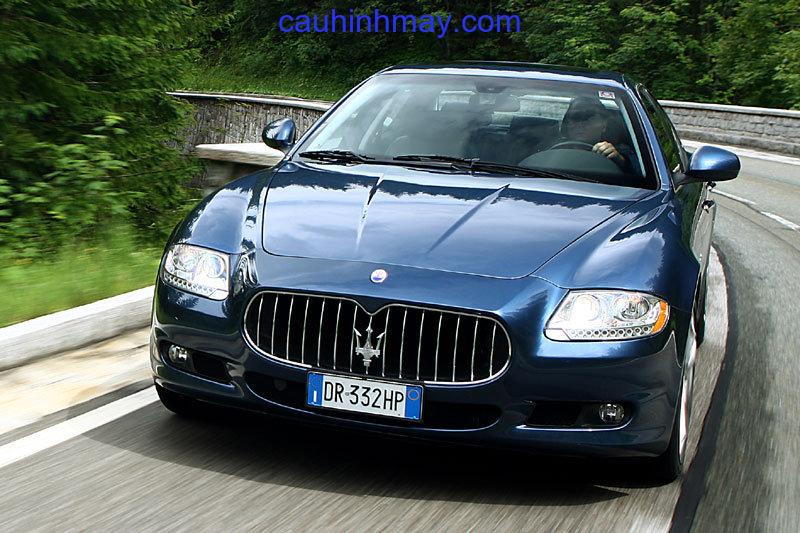 MASERATI QUATTROPORTE S EXECUTIVE GT 2008 - cauhinhmay.com