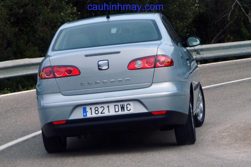 SEAT CORDOBA 1.9 TDI 100HP TRENDSTYLE 2006 - cauhinhmay.com