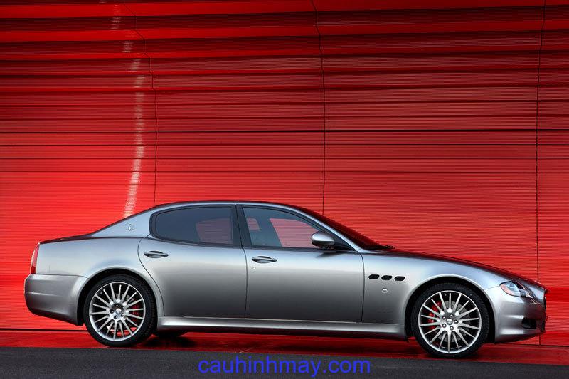 MASERATI QUATTROPORTE EXECUTIVE GT 2008 - cauhinhmay.com