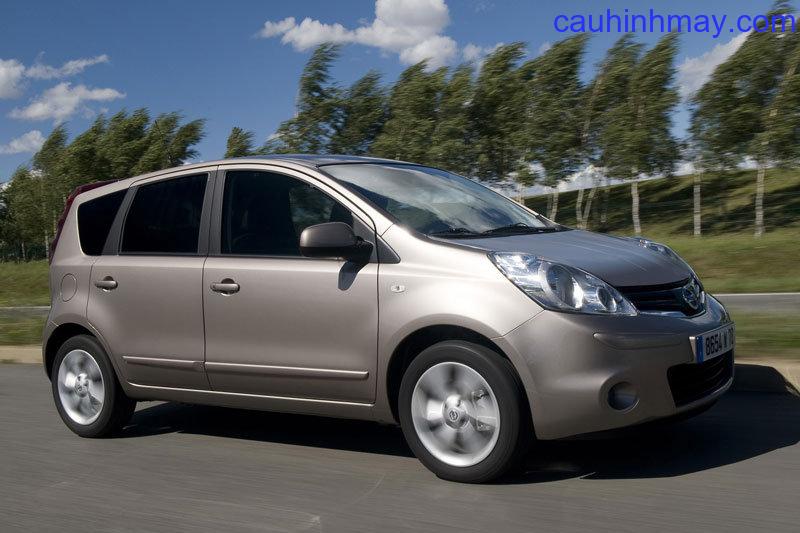 NISSAN NOTE 1.6 CONNECT EDITION 2009 - cauhinhmay.com