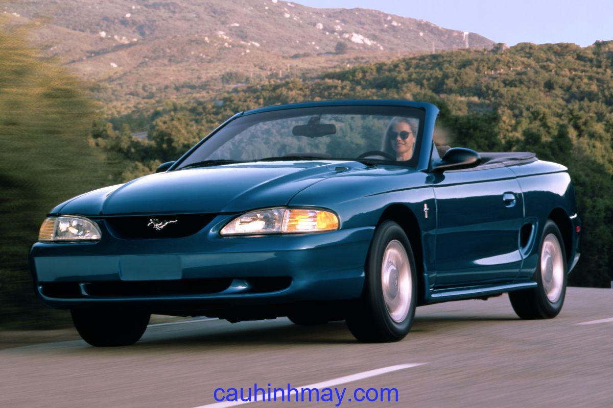 FORD MUSTANG CONVERTIBLE V6 1995 - cauhinhmay.com