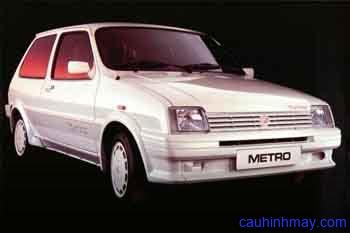 AUSTIN METRO 1.3 GT 1985