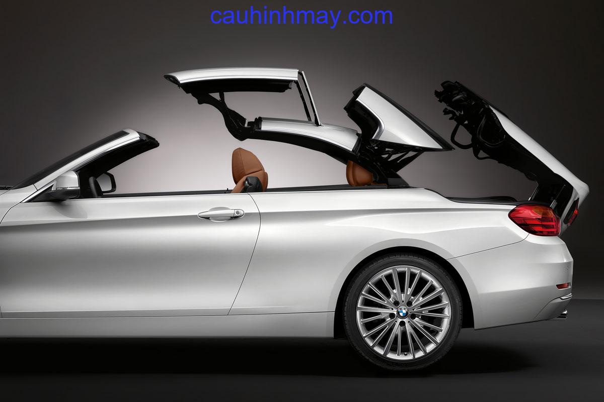 BMW 435I XDRIVE CABRIO HIGH EXECUTIVE 2014 - cauhinhmay.com