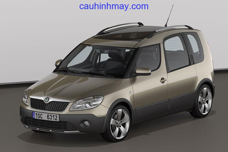 SKODA ROOMSTER 1.2 DRIVE 2010 - cauhinhmay.com