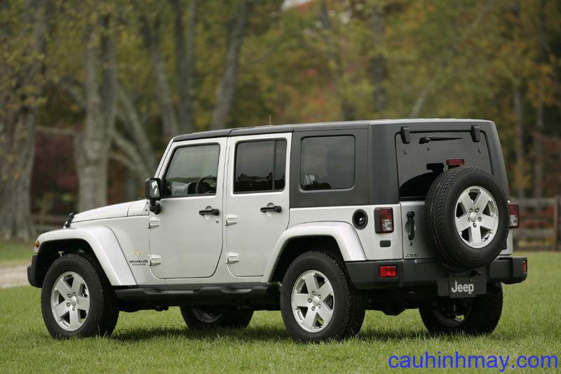 JEEP WRANGLER UNLIMITED 2.8 CRD RUBICON 2007 - cauhinhmay.com