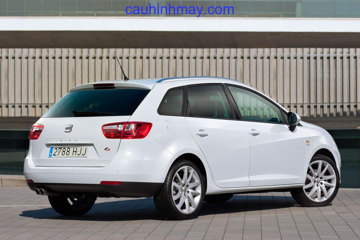 SEAT IBIZA ST 1.6 TDI 105HP FR 2012 - cauhinhmay.com