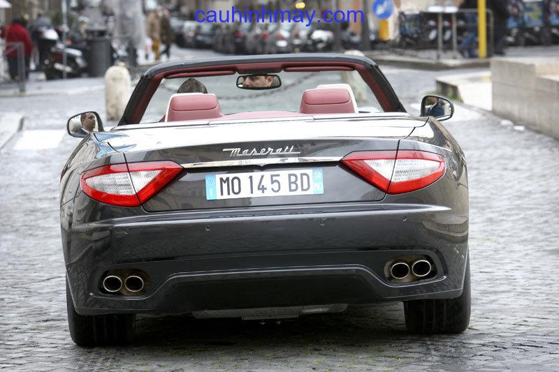 MASERATI GRANCABRIO SPORT 2010 - cauhinhmay.com