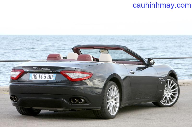 MASERATI GRANCABRIO SPORT 2018 - cauhinhmay.com