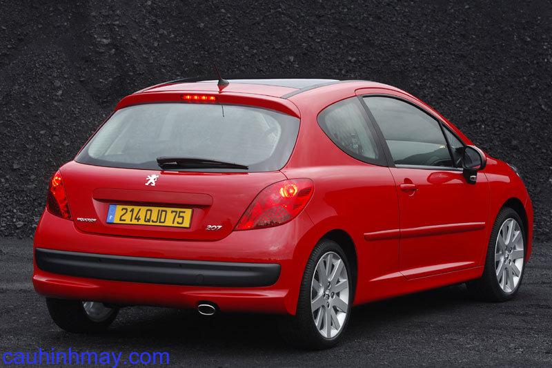 PEUGEOT 207 LOOK 1.6 HDIF 16V 90HP 2006 - cauhinhmay.com