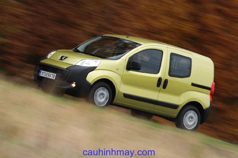 PEUGEOT BIPPER TEPEE OUTDOOR 1.4 2009 - cauhinhmay.com