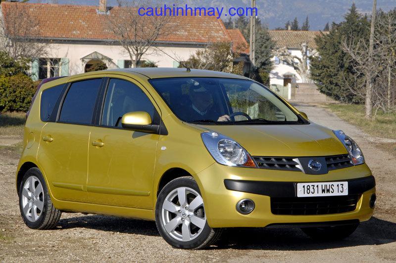 NISSAN NOTE 1.6 FIRST NOTE 2006 - cauhinhmay.com