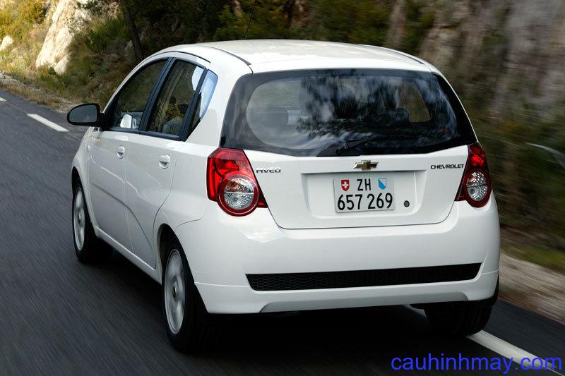 CHEVROLET AVEO 1.2 16V L 2008 - cauhinhmay.com