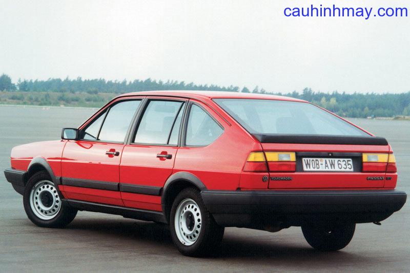 VOLKSWAGEN PASSAT GT TURBO DIESEL 1985 - cauhinhmay.com