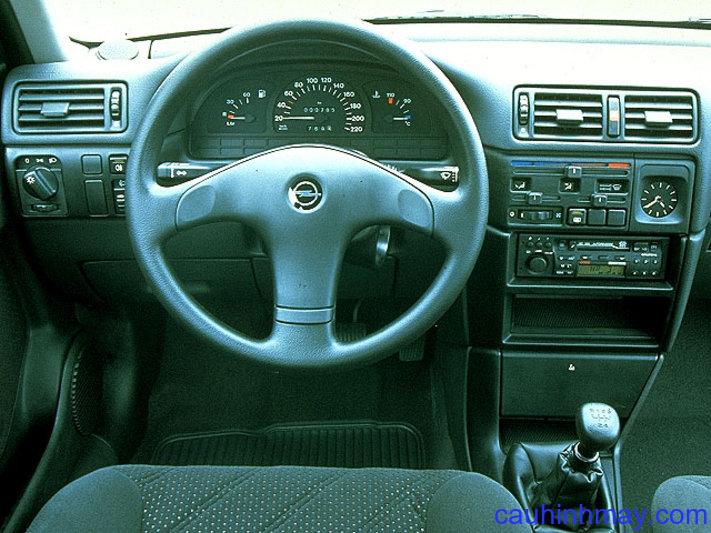 OPEL VECTRA 2.0I-16V GT 1992 - cauhinhmay.com