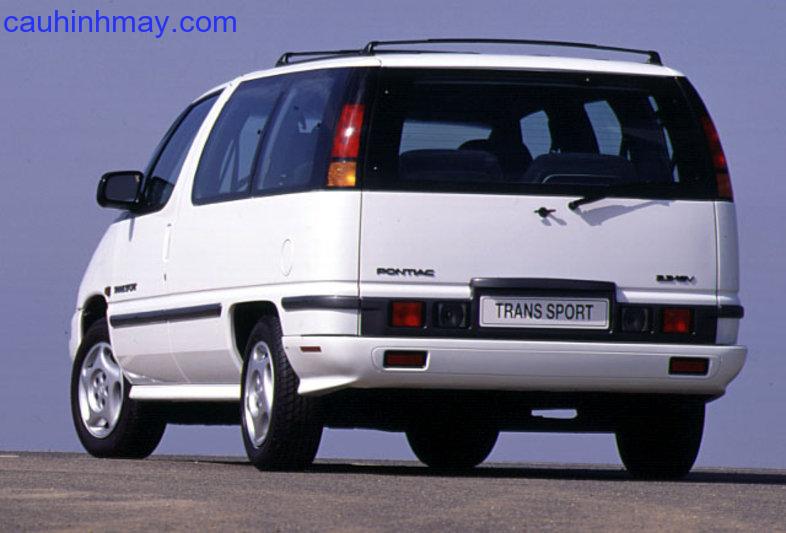 PONTIAC TRANS SPORT 3.8I-V6 SE 1990 - cauhinhmay.com