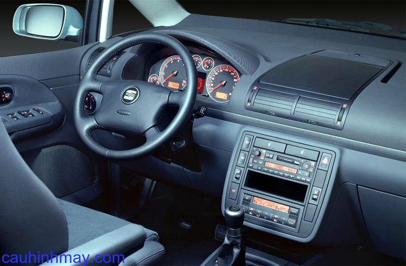 SEAT ALHAMBRA 2.8 V6 SIGNO 2000 - cauhinhmay.com