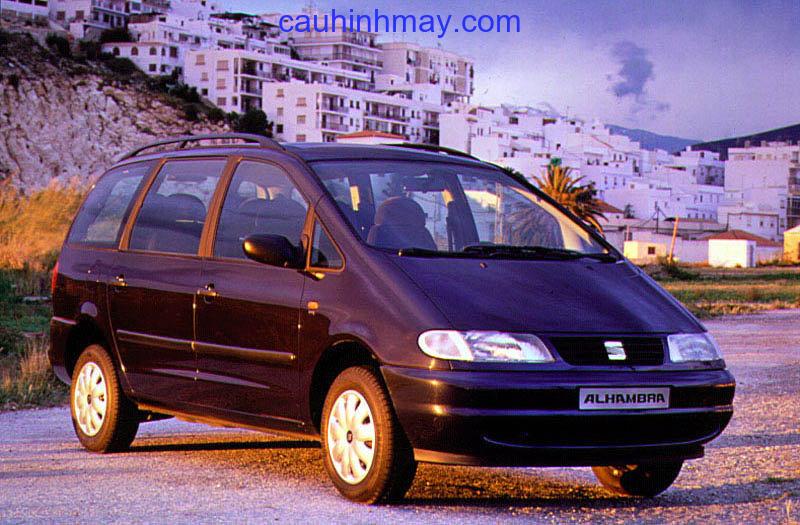 SEAT ALHAMBRA 2.0I LUXE 1996 - cauhinhmay.com