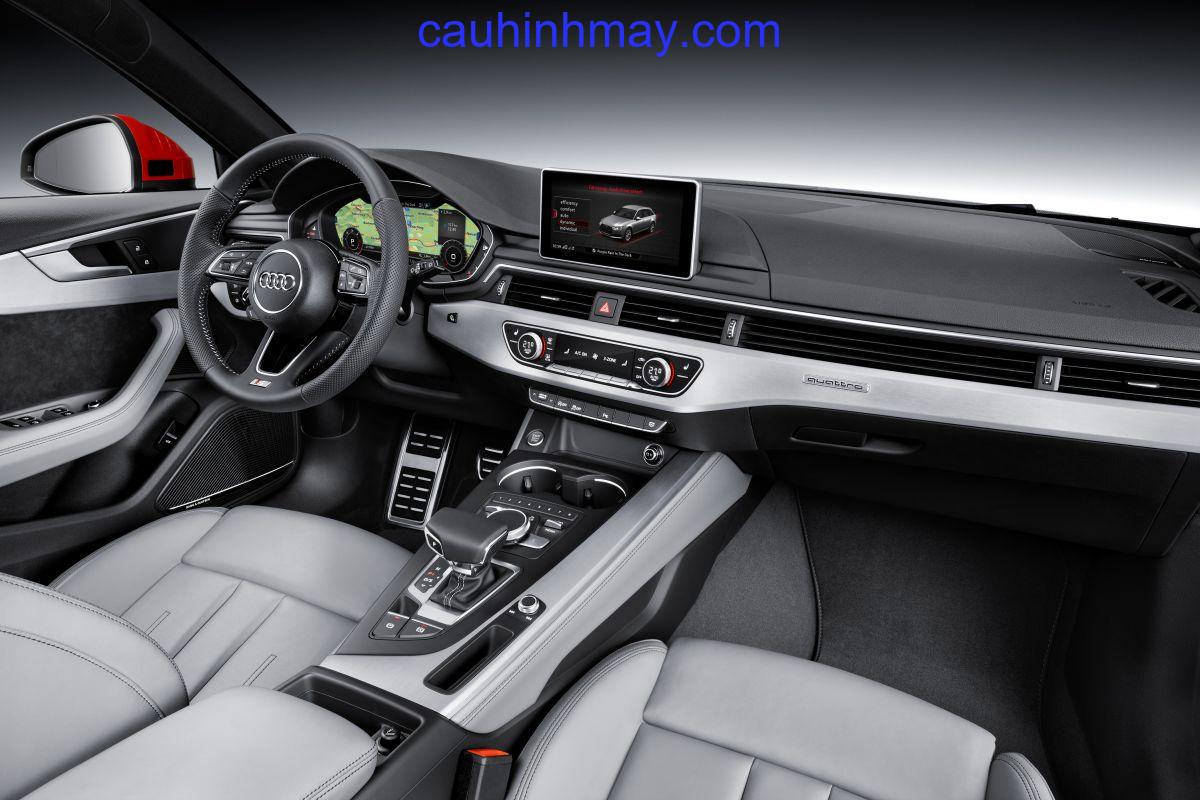 AUDI A4 AVANT 2.0 TFSI ULTRA MHEV 190HP SPORT 2015 - cauhinhmay.com