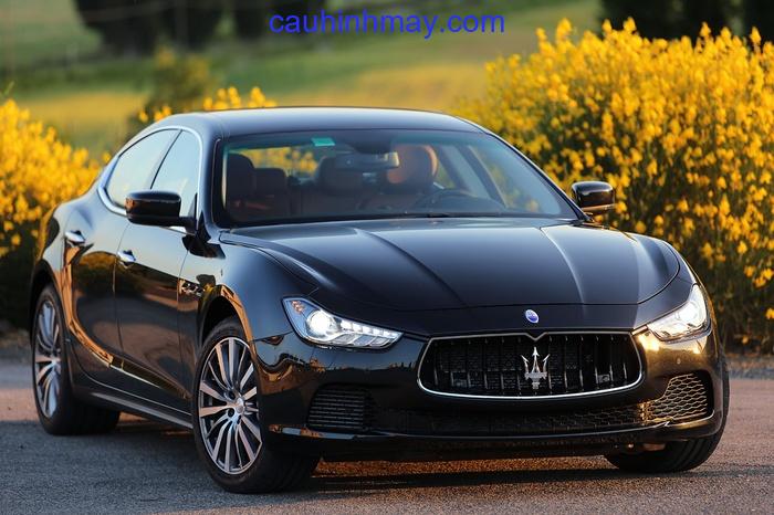 MASERATI GHIBLI S 3.0 V6 BI-TURBO 2013 - cauhinhmay.com