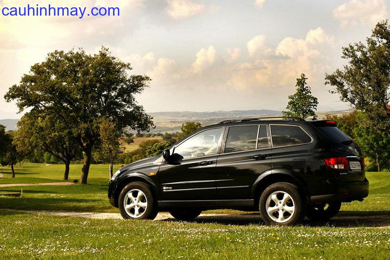 SSANGYONG KYRON M 270 XDI 4WD 2007 - cauhinhmay.com