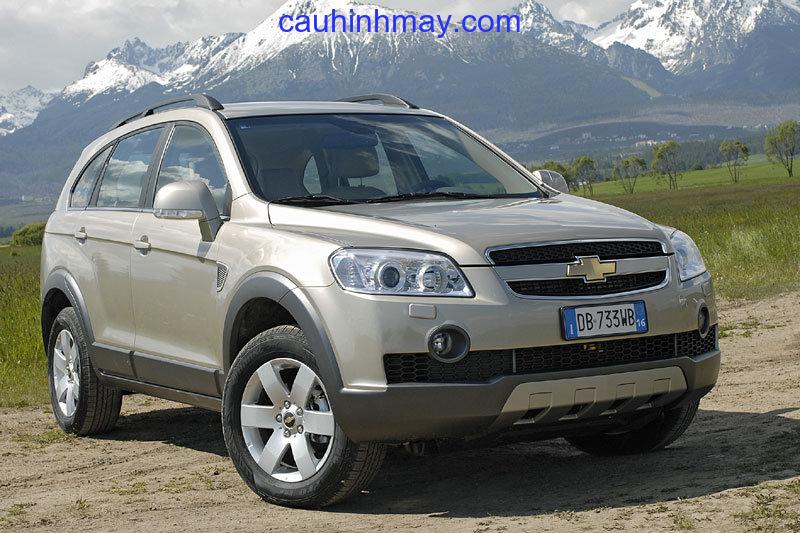 CHEVROLET CAPTIVA 3.2 EXECUTIVE 2006 - cauhinhmay.com