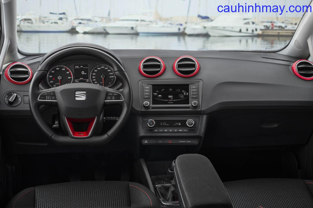 SEAT IBIZA 1.4 ECOTSI 150HP FR CONNECT 2015 - cauhinhmay.com