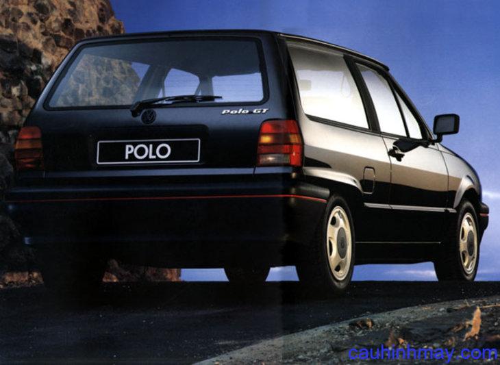 VOLKSWAGEN POLO 1.3 75HP CL 1990 - cauhinhmay.com