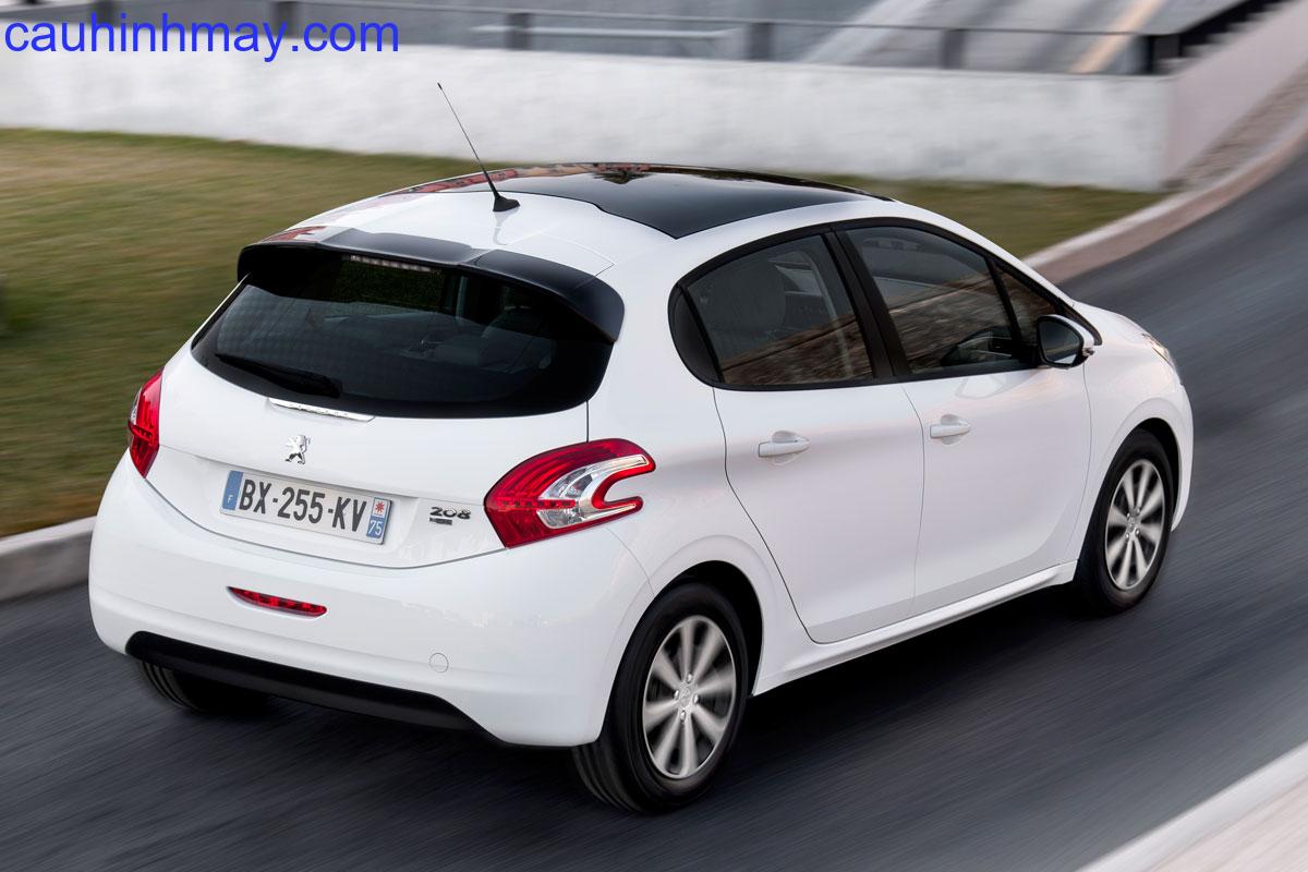 PEUGEOT 208 STYLE 1.6 E-HDI 92HP 85G 2012 - cauhinhmay.com