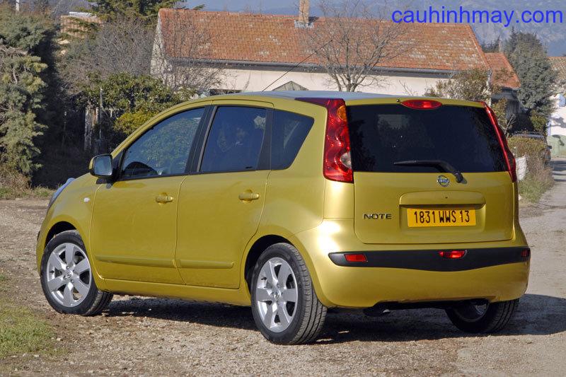 NISSAN NOTE 1.4 PURE 2006 - cauhinhmay.com