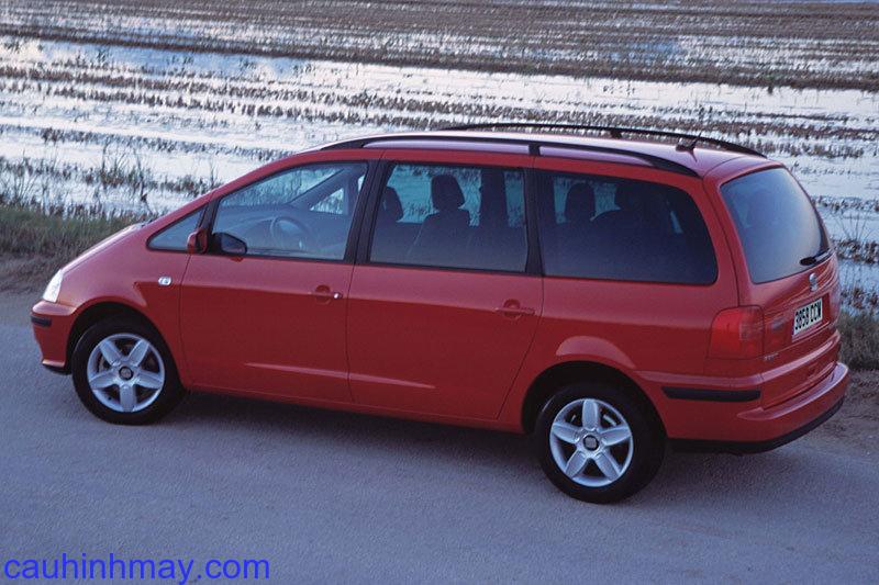 SEAT ALHAMBRA 2.0 DYNAMIC STYLE 2000 - cauhinhmay.com