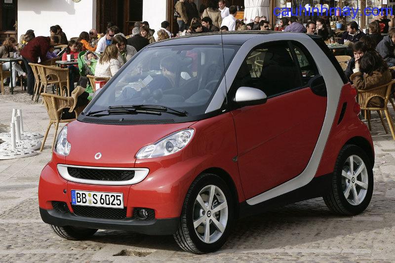 SMART FORTWO COUPE LIMITED ONE 52KW 2007 - cauhinhmay.com