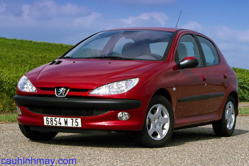 PEUGEOT 206 GENTRY 2.0 HDI 2002 - cauhinhmay.com