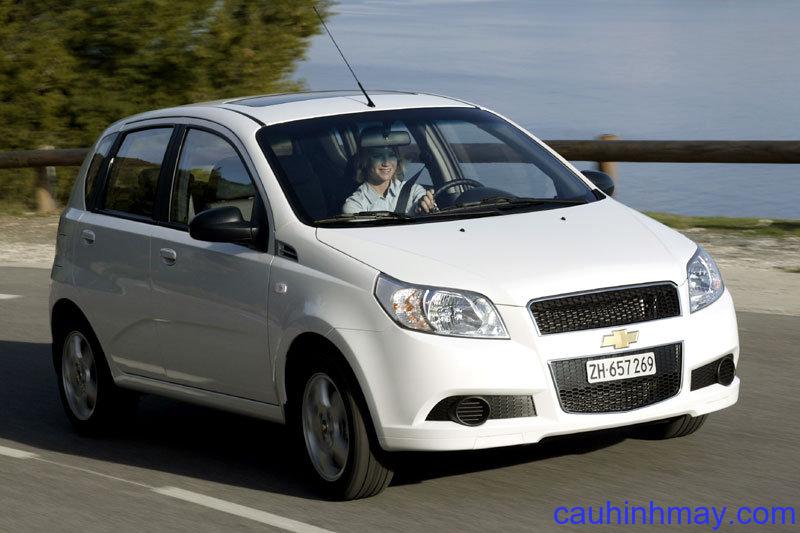 CHEVROLET AVEO 1.2 16V L 2008 - cauhinhmay.com