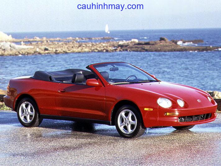 TOYOTA CELICA CONVERTIBLE 2.0I GT 1995 - cauhinhmay.com