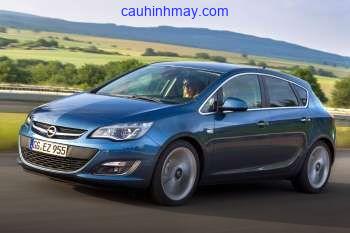 OPEL ASTRA 1.4 87HP SELECTION 2012